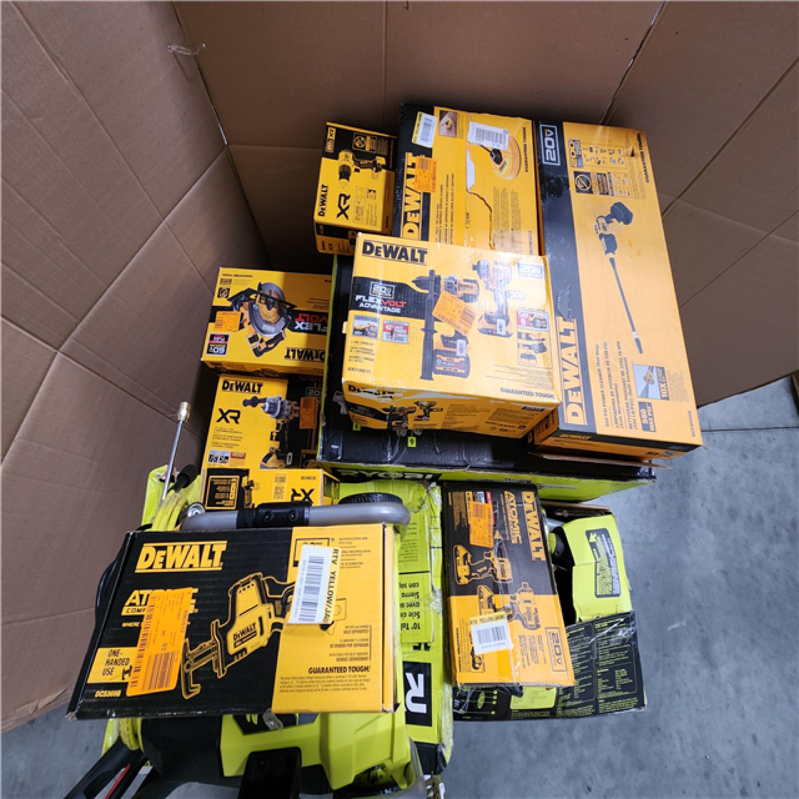 CALIFORNIA AS-IS TOOL PALLET