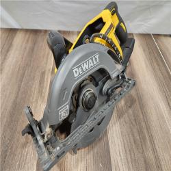 GOOD  DEWALT FLEXVOLT 60V MAX Cordless Brushless 7-1/4 in. Wormdrive Style Circular Saw (Tool Only)