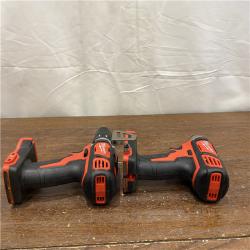 SA-IS Milwaukee M18 18V Cordless Brushed 2 Tool Drill/Driver and Impact Driver Kit