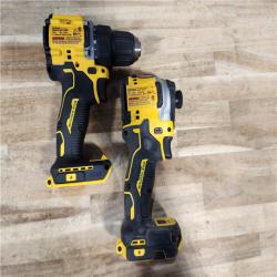 HOUSTON LOCATION - AS-IS DEWALT 2 TOOL COMBO KIT W/ (2) BATTERY & CHARGER