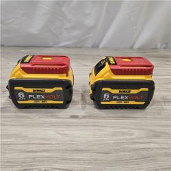 AS-IS DEWALT FLEXVOLT 20-Volt/60-Volt MAX Lithium-Ion 6.0Ah Battery Pack (2-Pack)