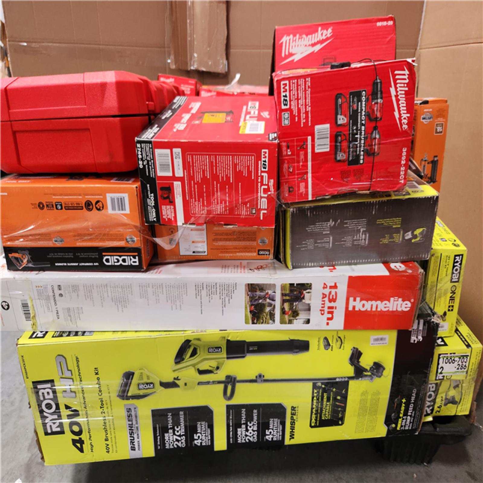 CALIFORNIA AS-IS TOOL PALLET
