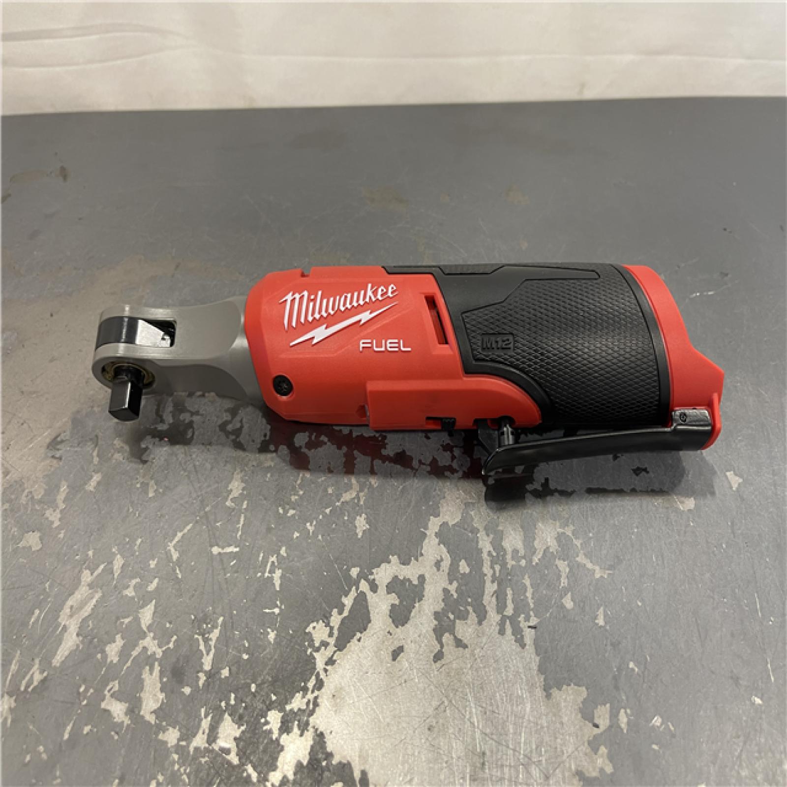 AS-IS - Milwaukee M12 FUEL 12-Volt Lithium-Ion Brushless Cordless High Speed 3/8 in. Ratchet