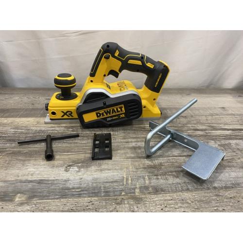 AS-IS DEWALT 20V MAX XR Cordless Brushless 3-1/4 in. Planer (Tool Only)