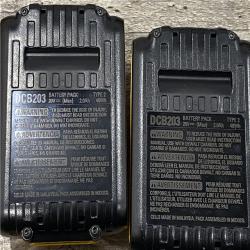 AS-IS DEWALT ATOMIC 20-Volt MAX Lithium-Ion Cordless Combo Kit