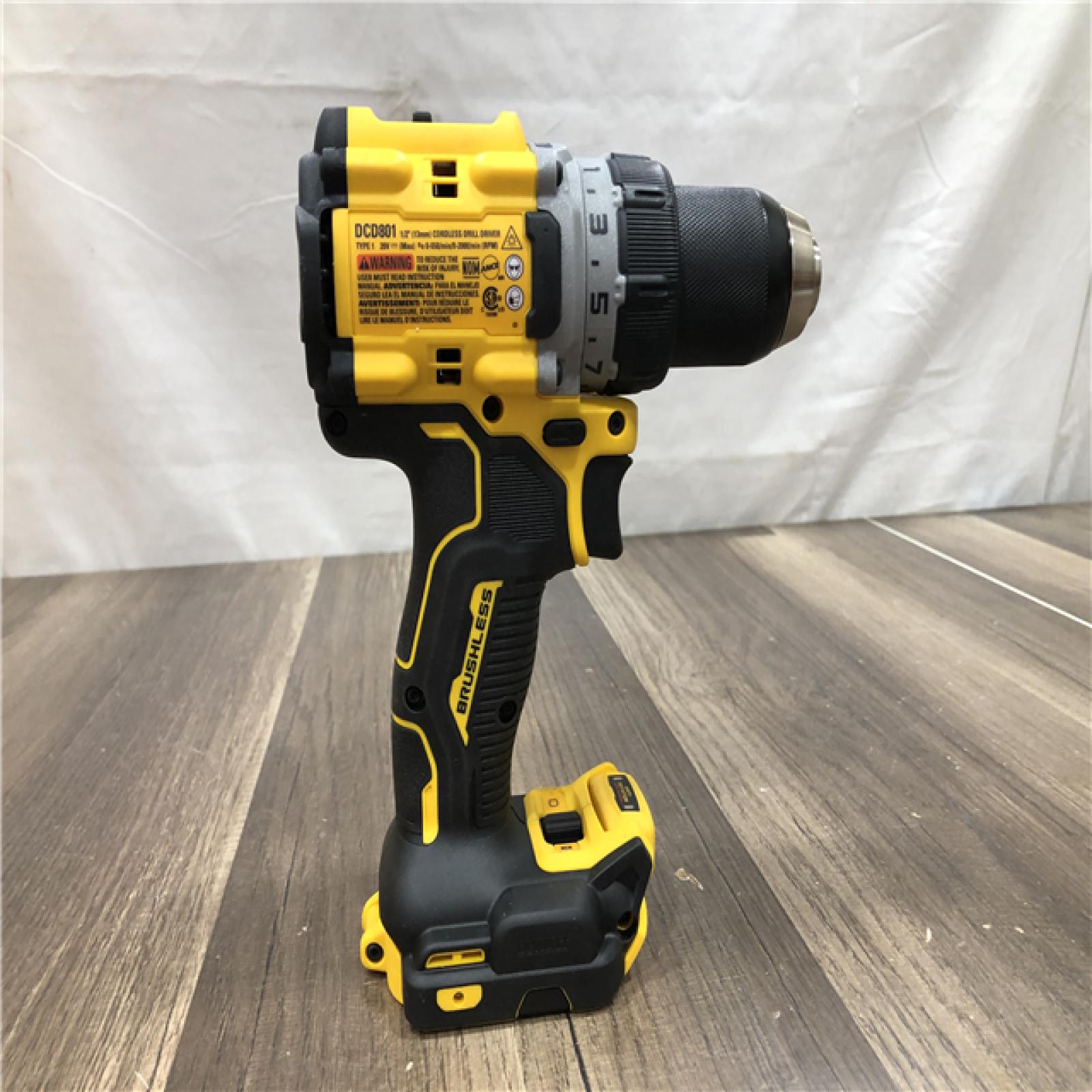 AS-IS DEWALT 20V MAX XR Brushless Cordless 1/2 in. Drill/Driver (Tool Only)
