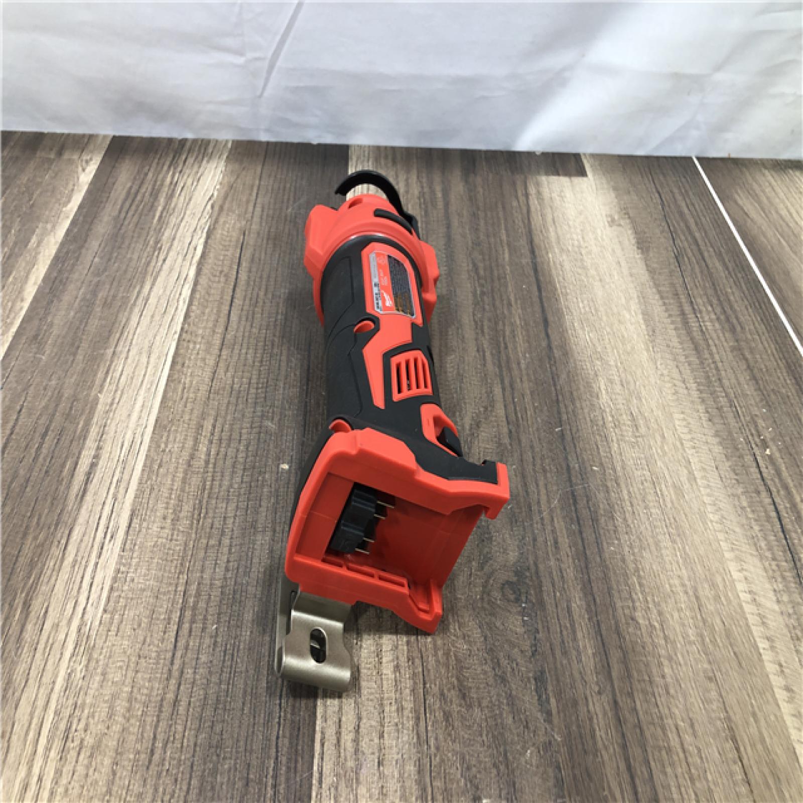AS-IS Milwaukee 18V Lithium-Ion Cordless Drywall Cut Out Rotary Tool (Tool-Only)