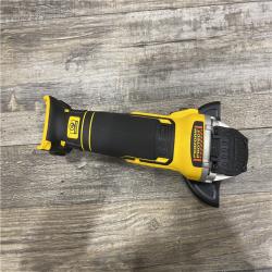 AS-IS- DEWALT 20V MAX XR Cordless Brushless 4.5 in. Slide Switch Small Angle Grinder with Kickback Brake (Tool Only)