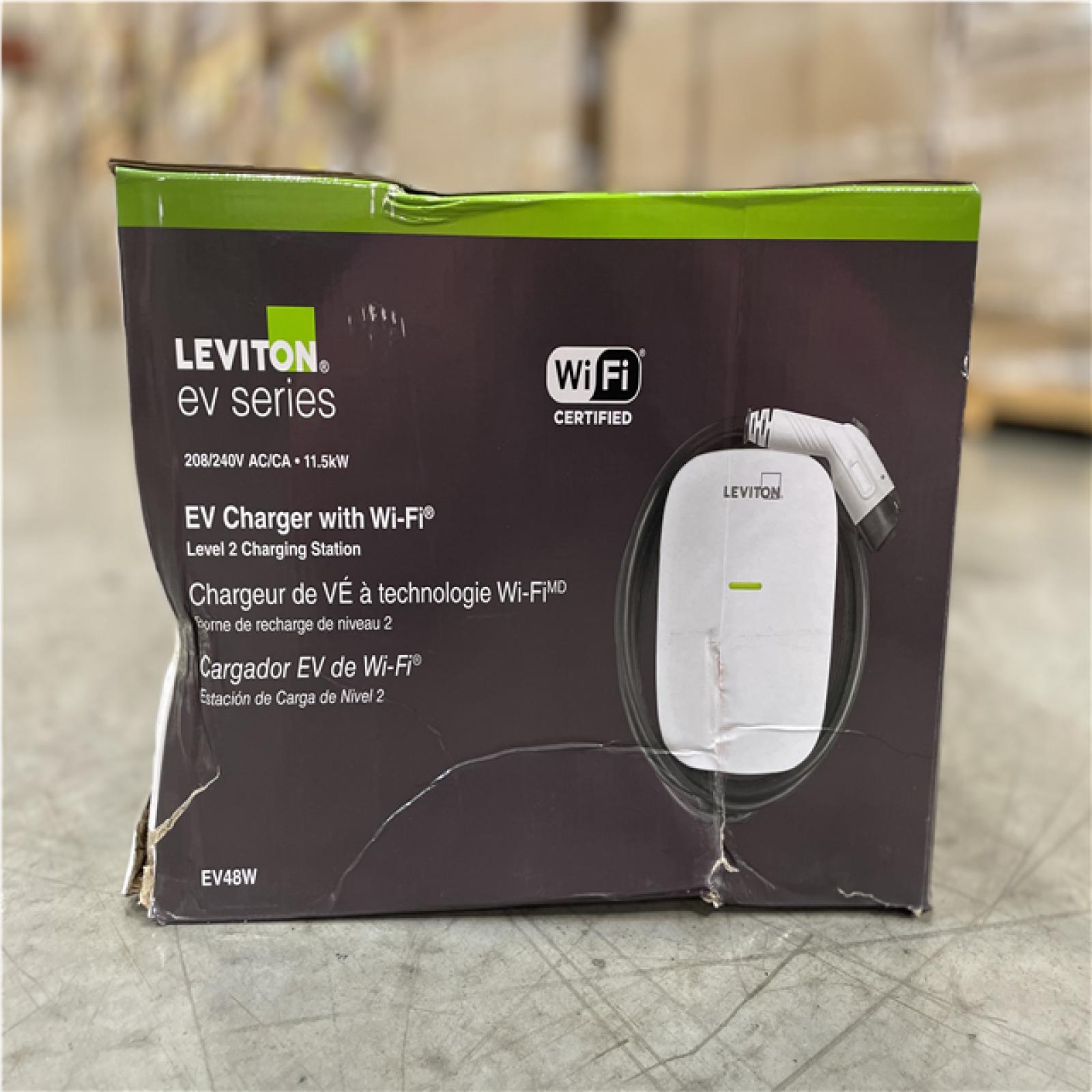 AS-IS LEVITON EV SERIES EV CHARGER with Wi-Fi