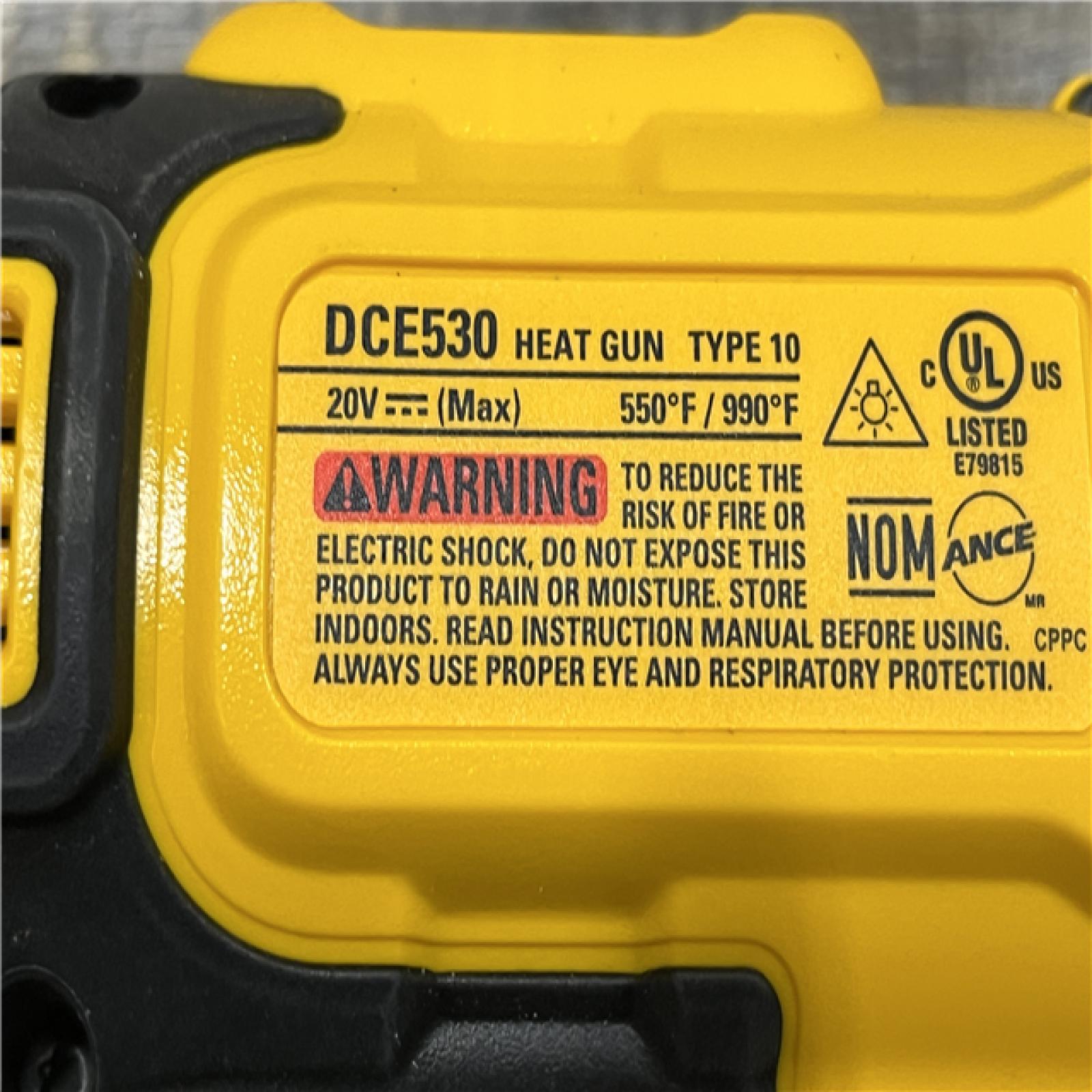 AS-IS DEWALT 20V MAX Cordless Compact Heat Gun Kit