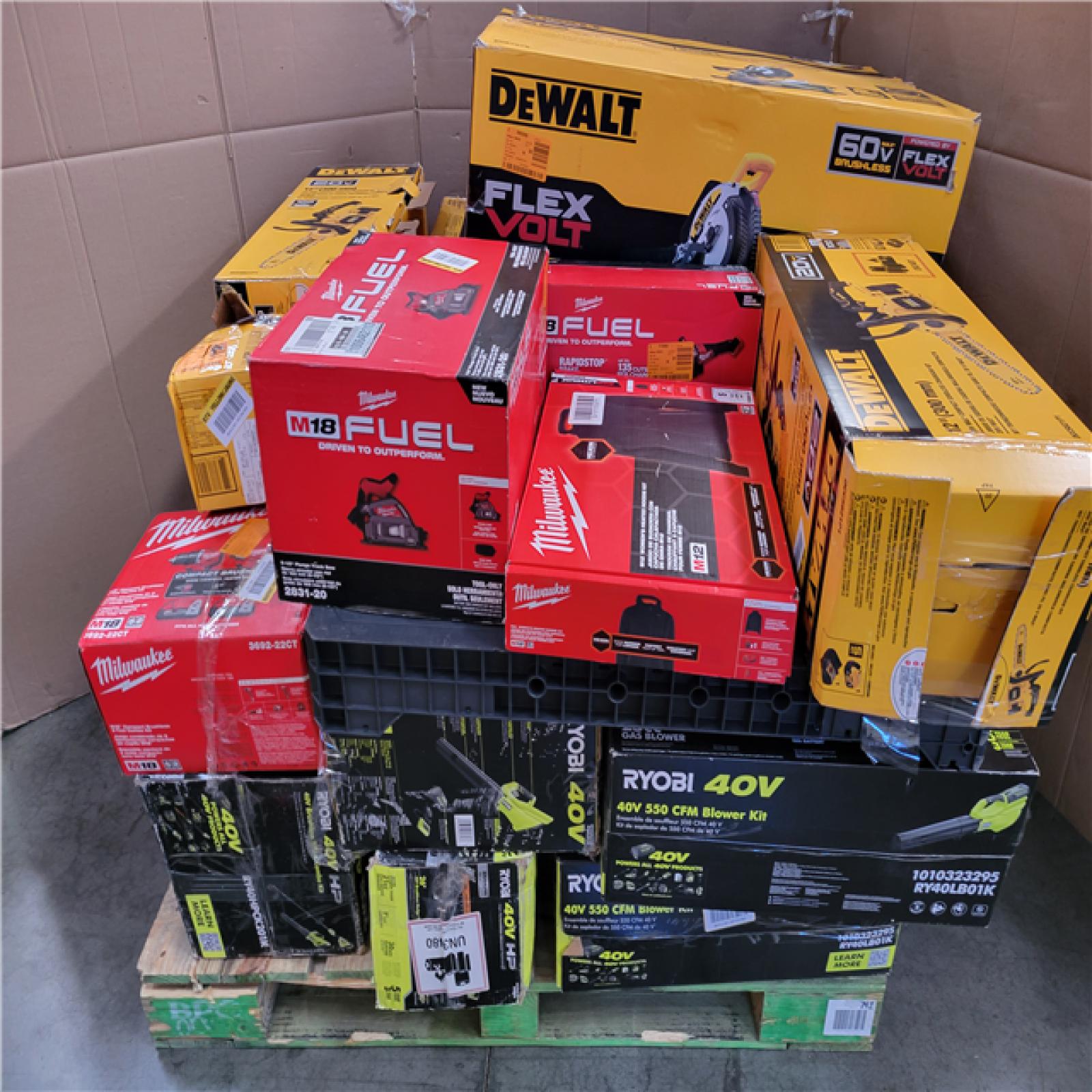 CALIFORNIA AS-IS TOOL PALLET