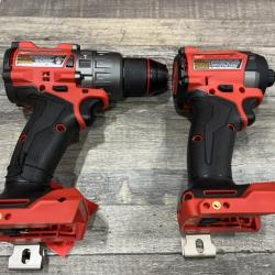 NEW - Milwaukee FUEL 18V Lithium-Ion Brushless Cordless Hammer Drill and Impact Driver Combo Kit