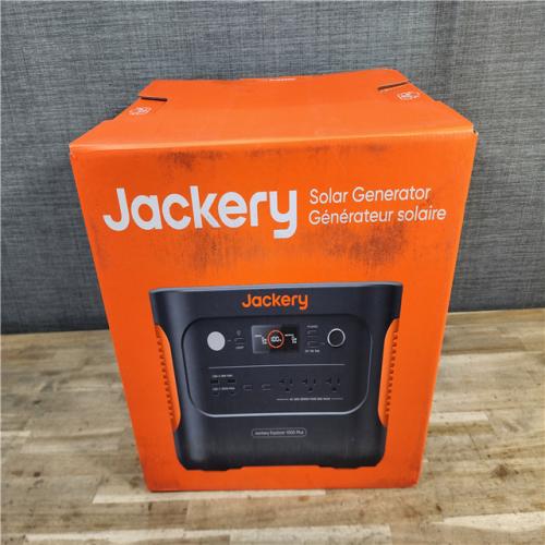 HOUSTON LOCATION - AS-IS (NEW) Jackery Inc. Explorer 1000 Plus Portable Power Station,1264Wh Solar Generator (Solar Panel Not Included) with 2000W Output, Expandable to 5kWh for.