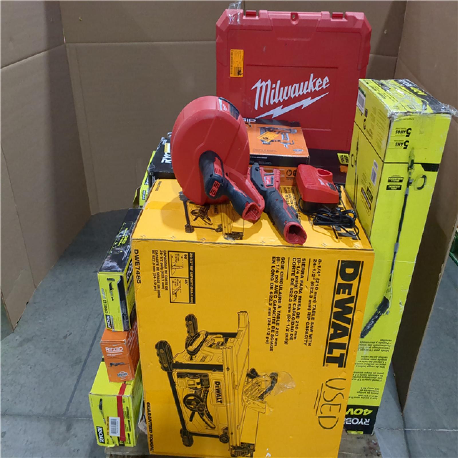 CALIFORNIA AS-IS TOOL PALLET