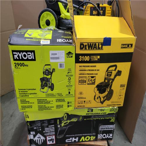 CALIFORNIA AS-IS OUTDOOR POWER EQUIPMENT
