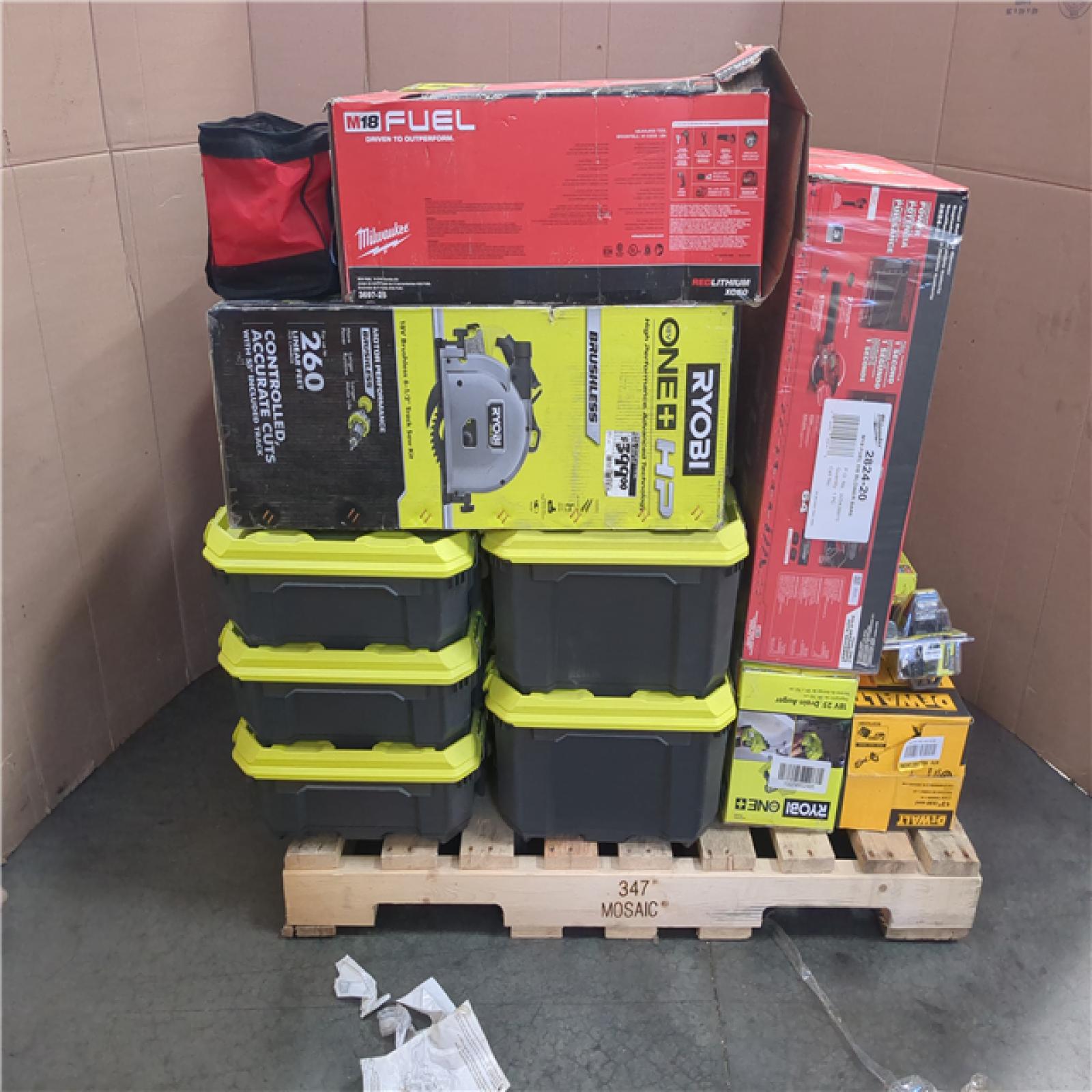 CALIFORNIA AS-IS TOOL PALLET