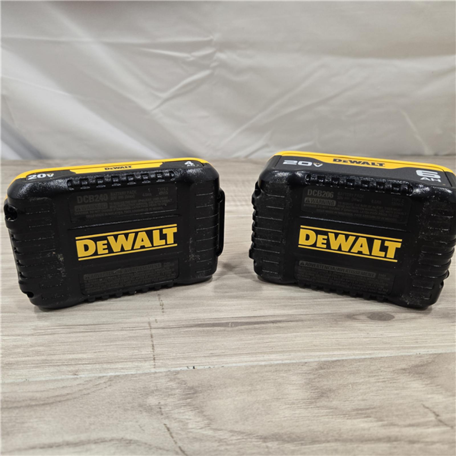 LIKE NEW! - DEWALT 20V MAX 6.0Ah and 4.0Ah Battery and Charger Starter Kit