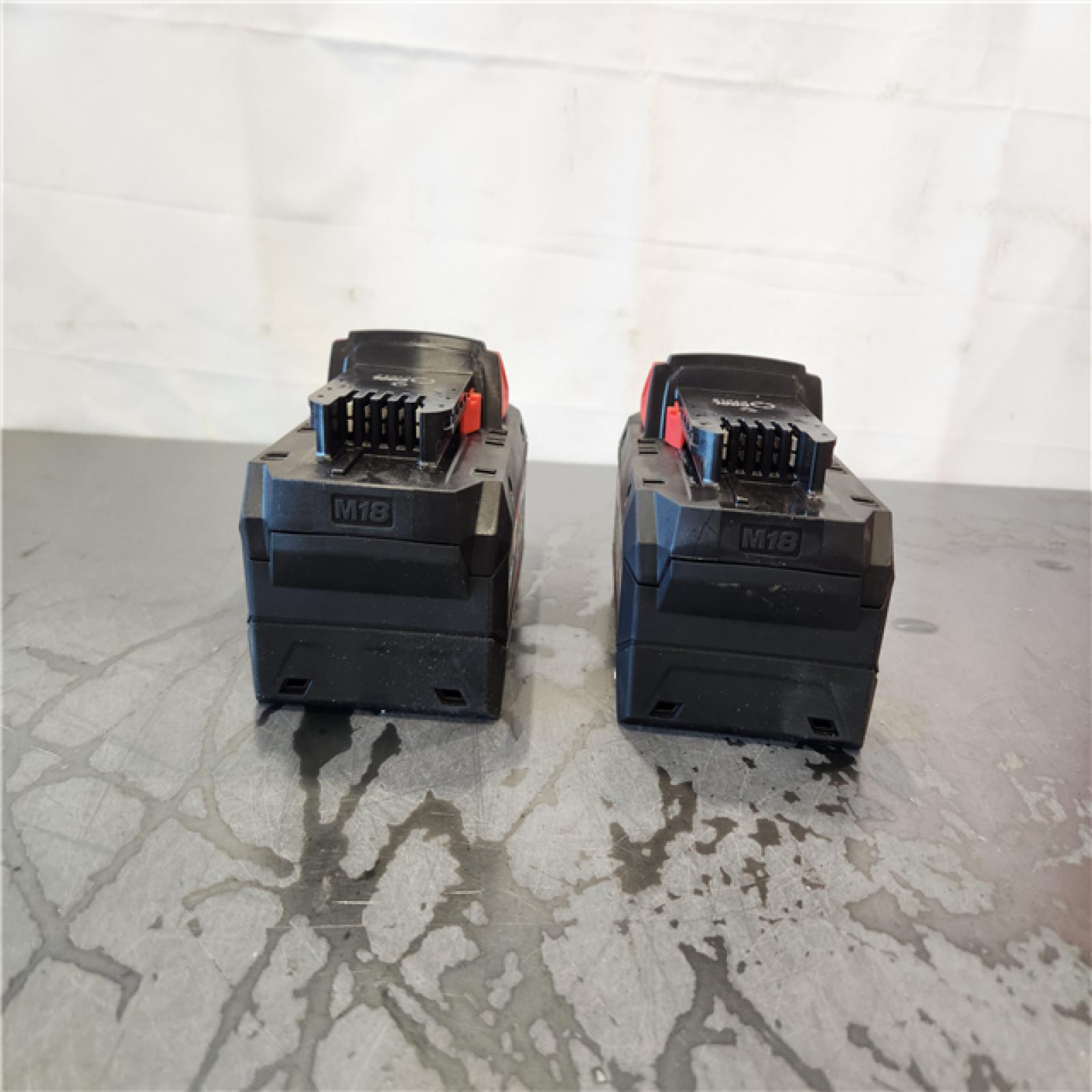 AS-IS- M18 18V Lithium-Ion REDLITHIUM FORGE XC 8.0 Ah Battery Pack (2-Pack)