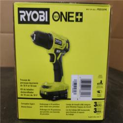 Phoenix NEW RYOBI ONE+ 18V Cordless 3/8 in. Drill/Driver Kit with Compact Battery and Charger SEALED