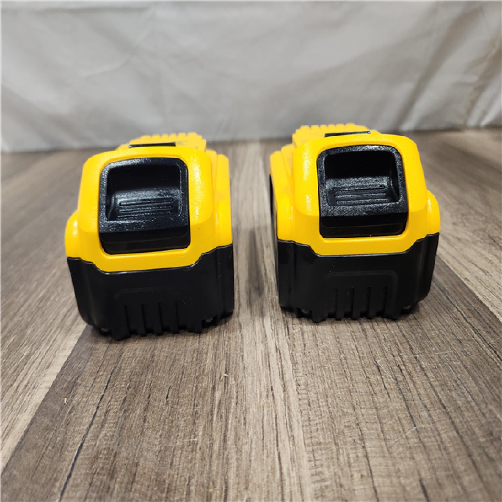AS-IS DEWALT 20V MAX Premium Lithium-Ion 5.0Ah Battery Pack (2 Pack)