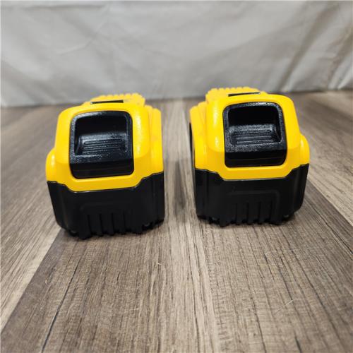 AS-IS DEWALT 20V MAX Premium Lithium-Ion 5.0Ah Battery Pack (2 Pack)