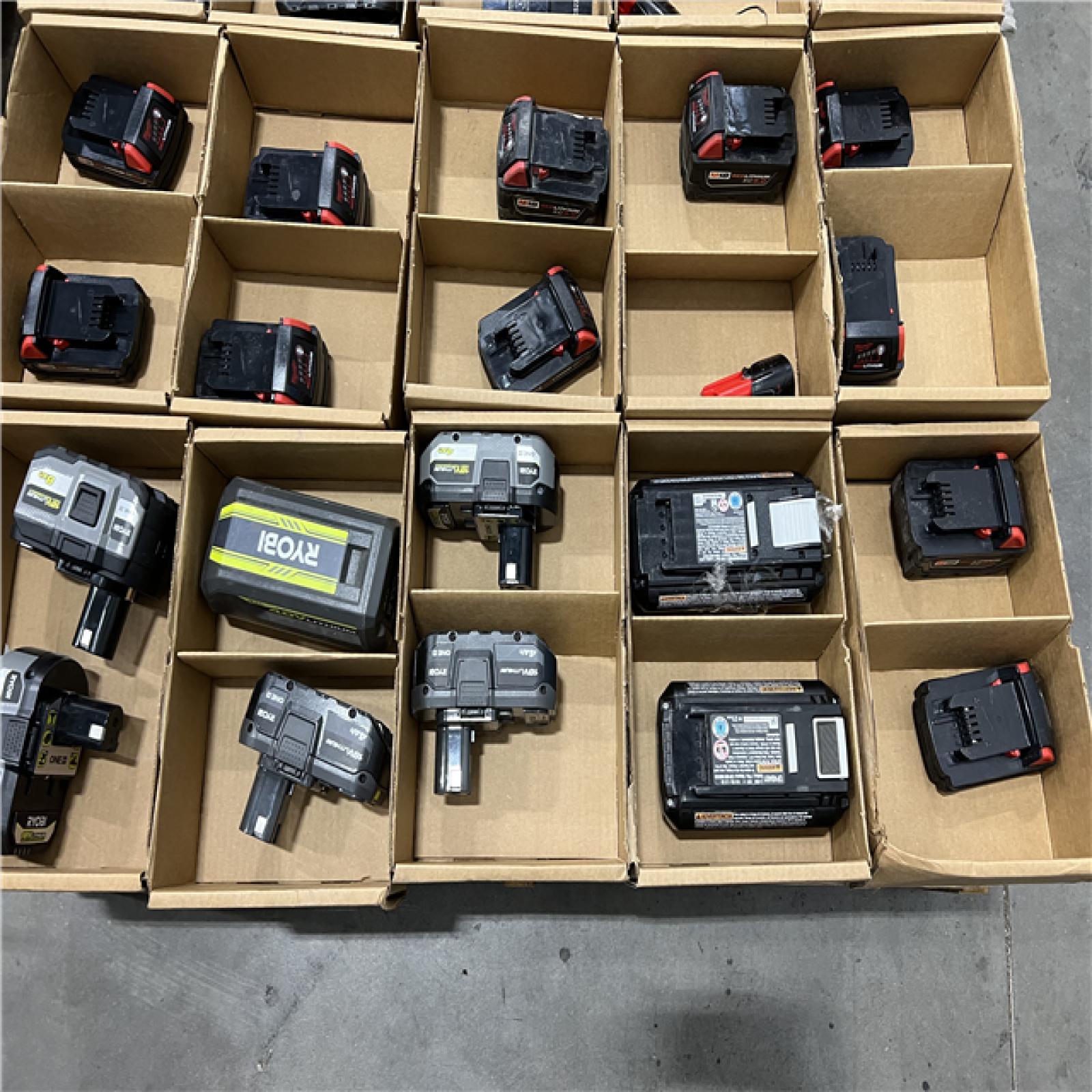 DALLAS LOCATION - AS-IS BATTERY PALLET