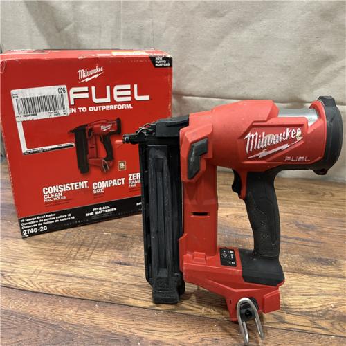 AS-IS Milwaukee M18 Fuel 18V Brushless 18-Gauge Brad Nailer 2746-20 (Bare Tool)