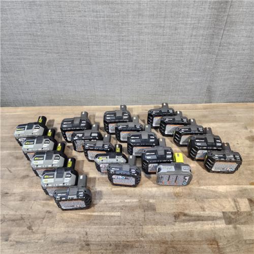 HOUSTON LOCATION - AS-IS RYOBI BATTERY PACK QTY - 20