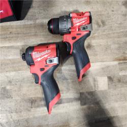 HOUSTON LOCATION - AS-IS Milwaukee 3497-22 12V Brushless Hammer Drill and Impact Driver Combo Kit