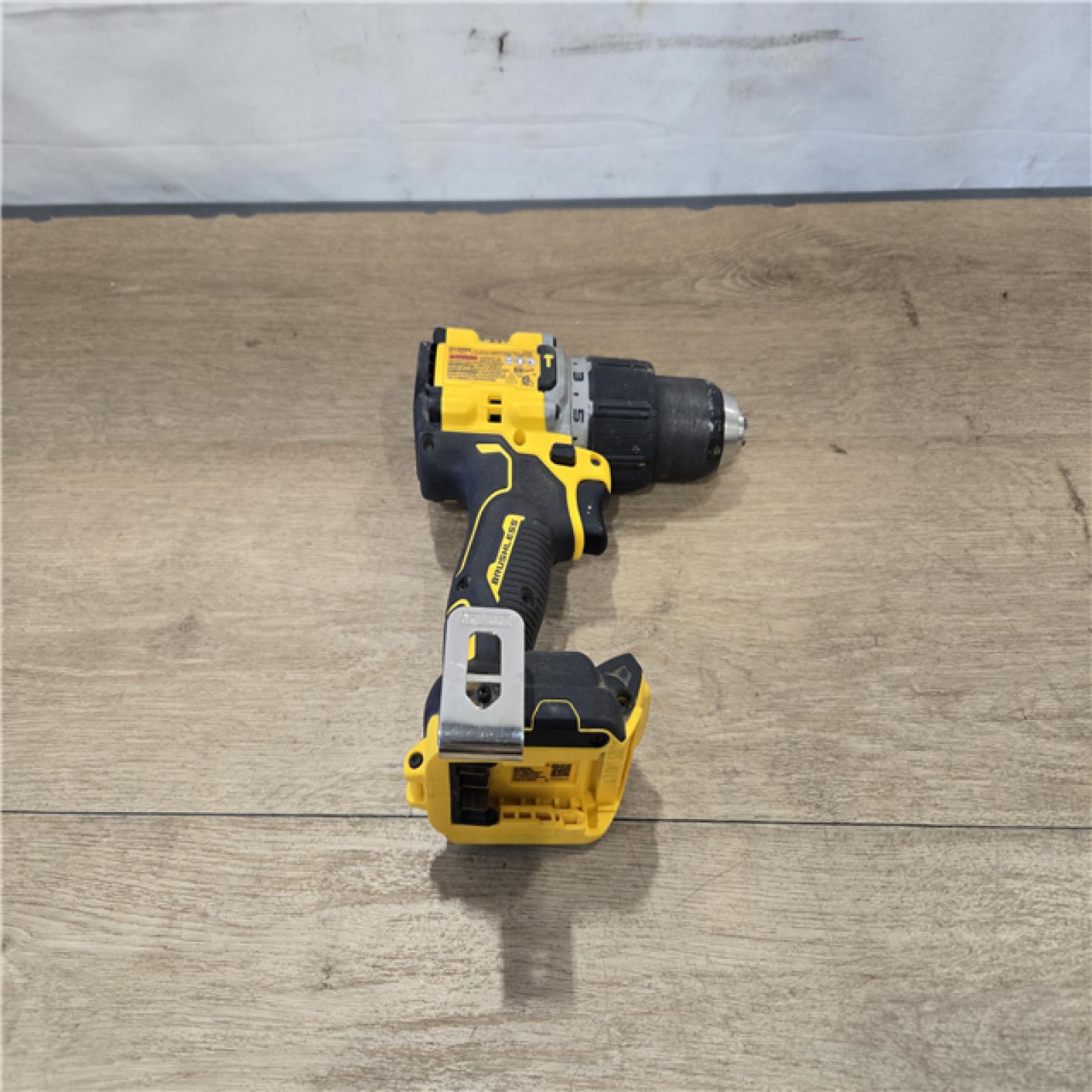 AS-IS DEWALT 20V XR Cordless 1/2 in. Hammer Drill (Tool-Only)
