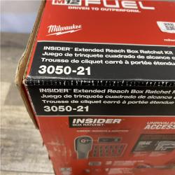 NEW - Milwaukee FUEL INSIDER 12V Lithium-Ion Brushless Cordless 1/4 in. - 3/8 in. Extended Reach Box Ratchet Kit