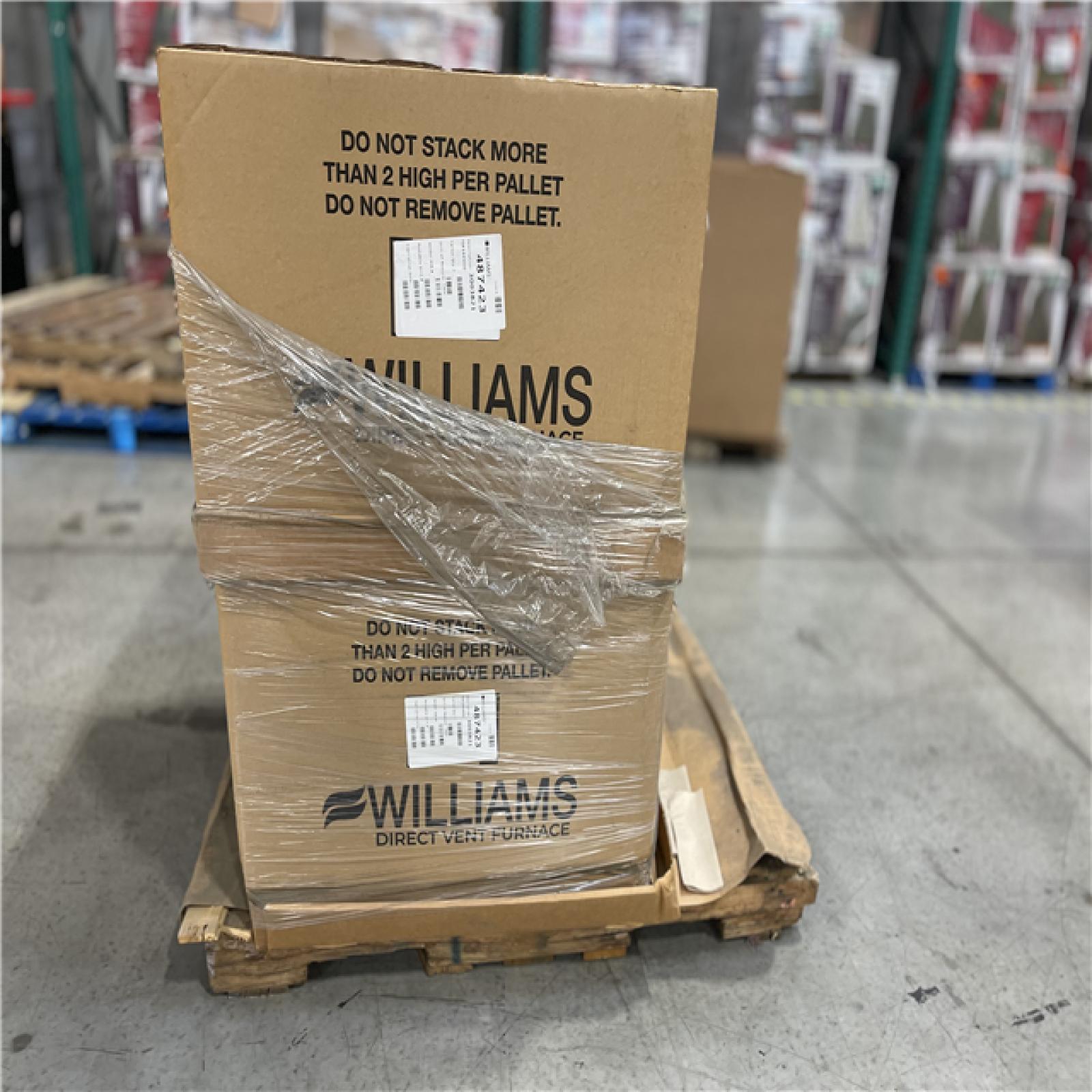 DALLAS LOCATION - Surface-Mount Gas Wall Heater, Natural Gas, Direct Vent Vent Type, Gravity Convection(2 UNITS)