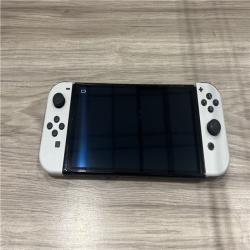 AS-IS Nintendo Switch - OLED Model with White Joy-Con
