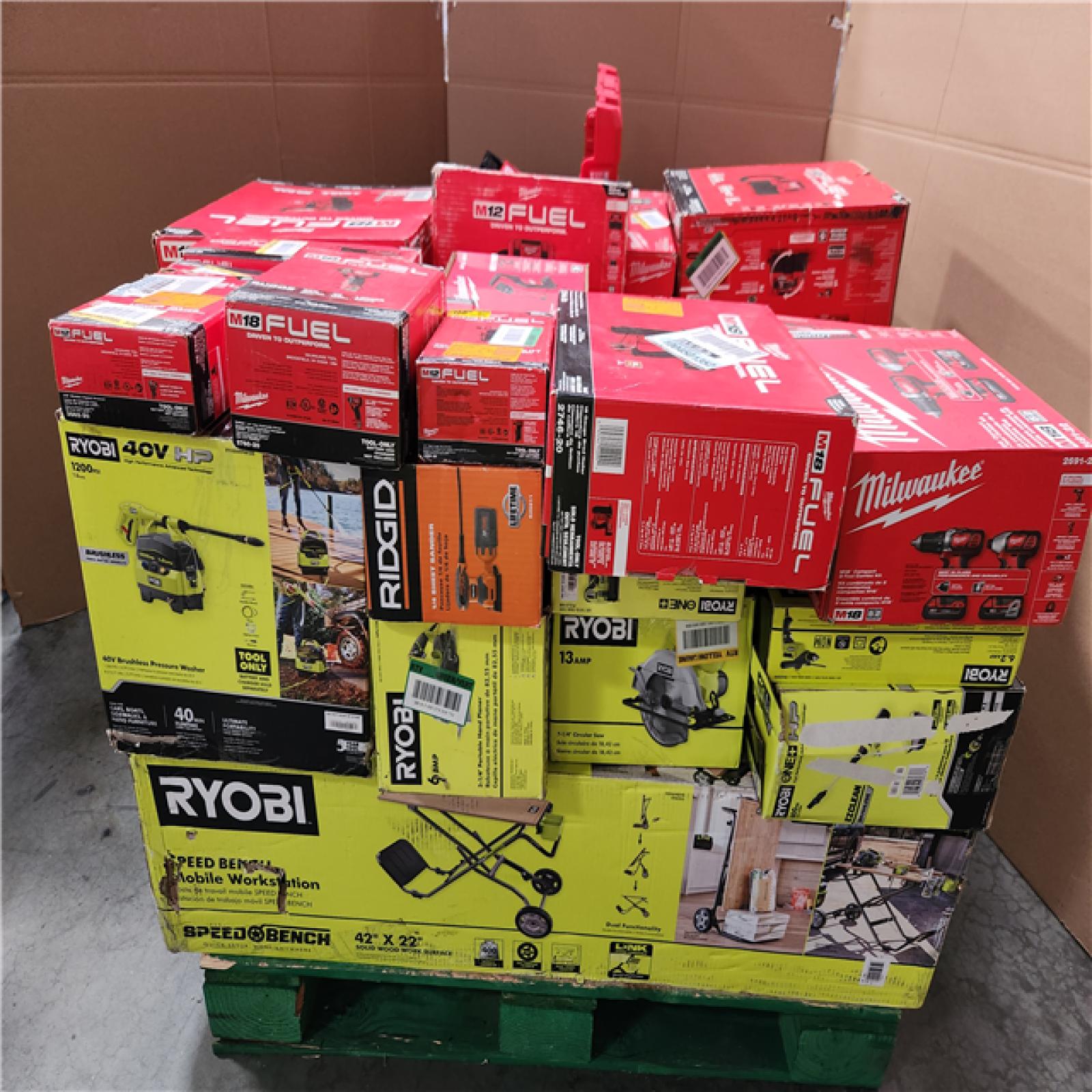 CALIFORNIA AS-IS TOOL PALLET