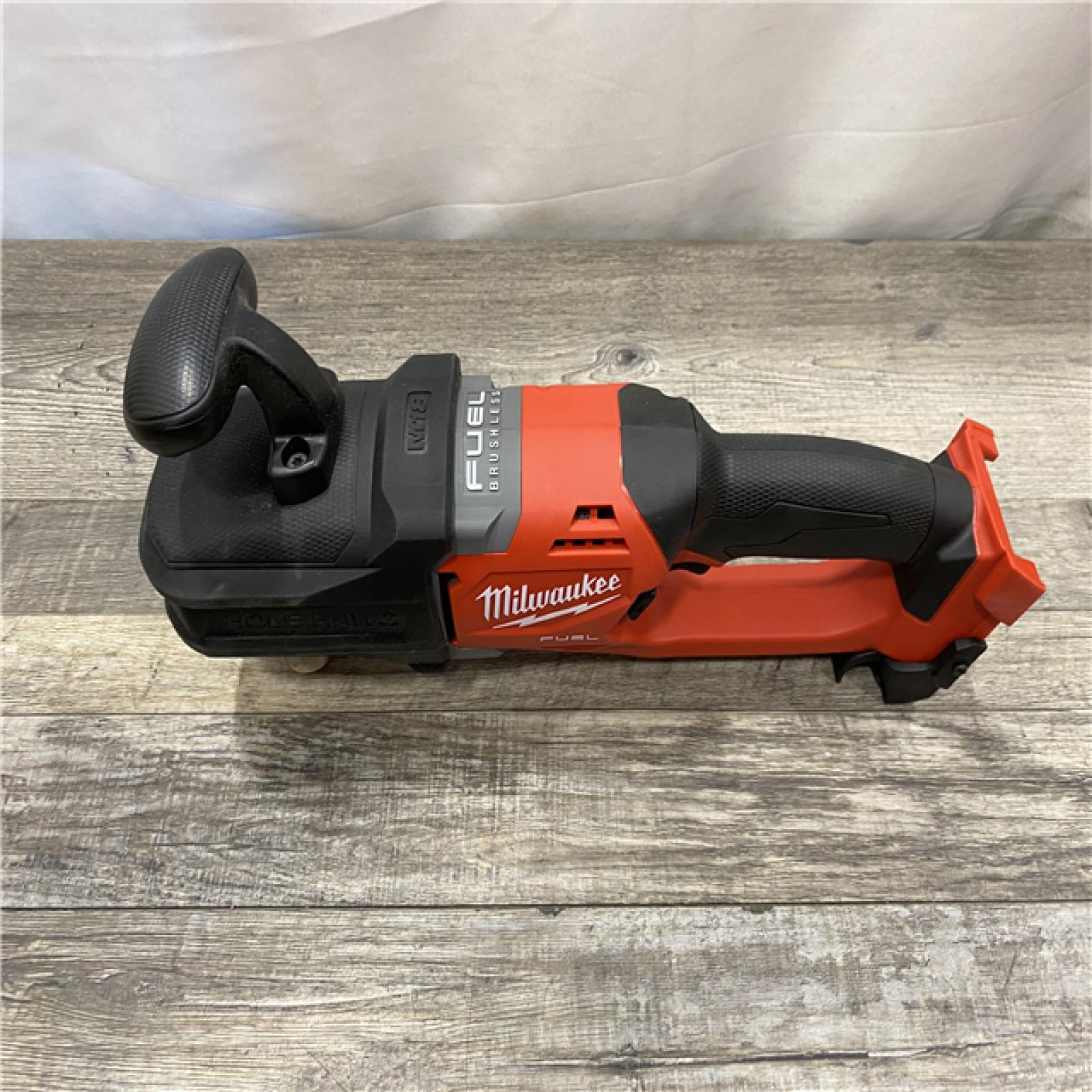 AS-IS Milwaukee FUEL GEN II 18V Lithium-Ion Brushless Cordless 1/2 in. Hole Hawg Right Angle Drill (Tool-Only)