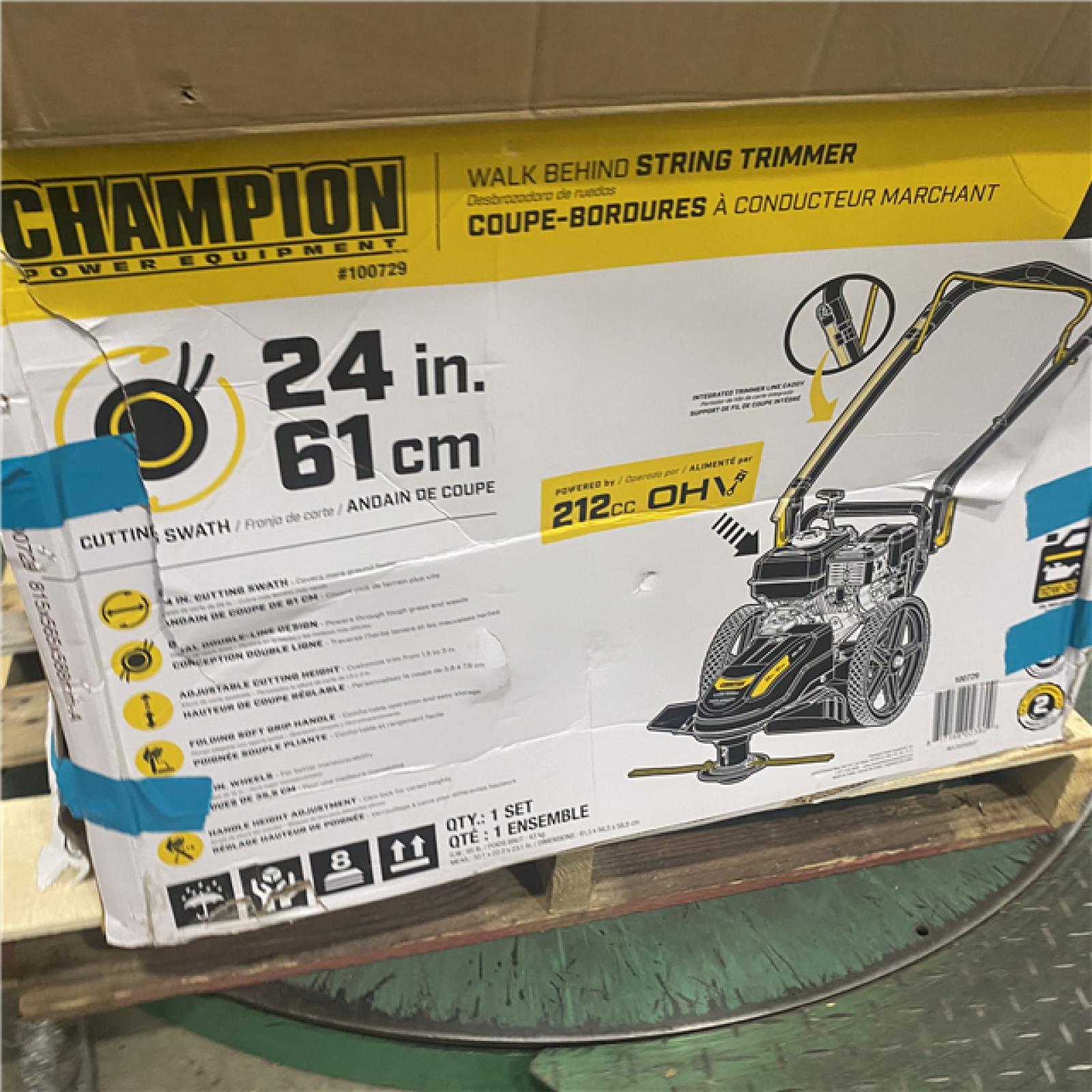 Dallas Location - As-Is Outdoor Power Equipment
