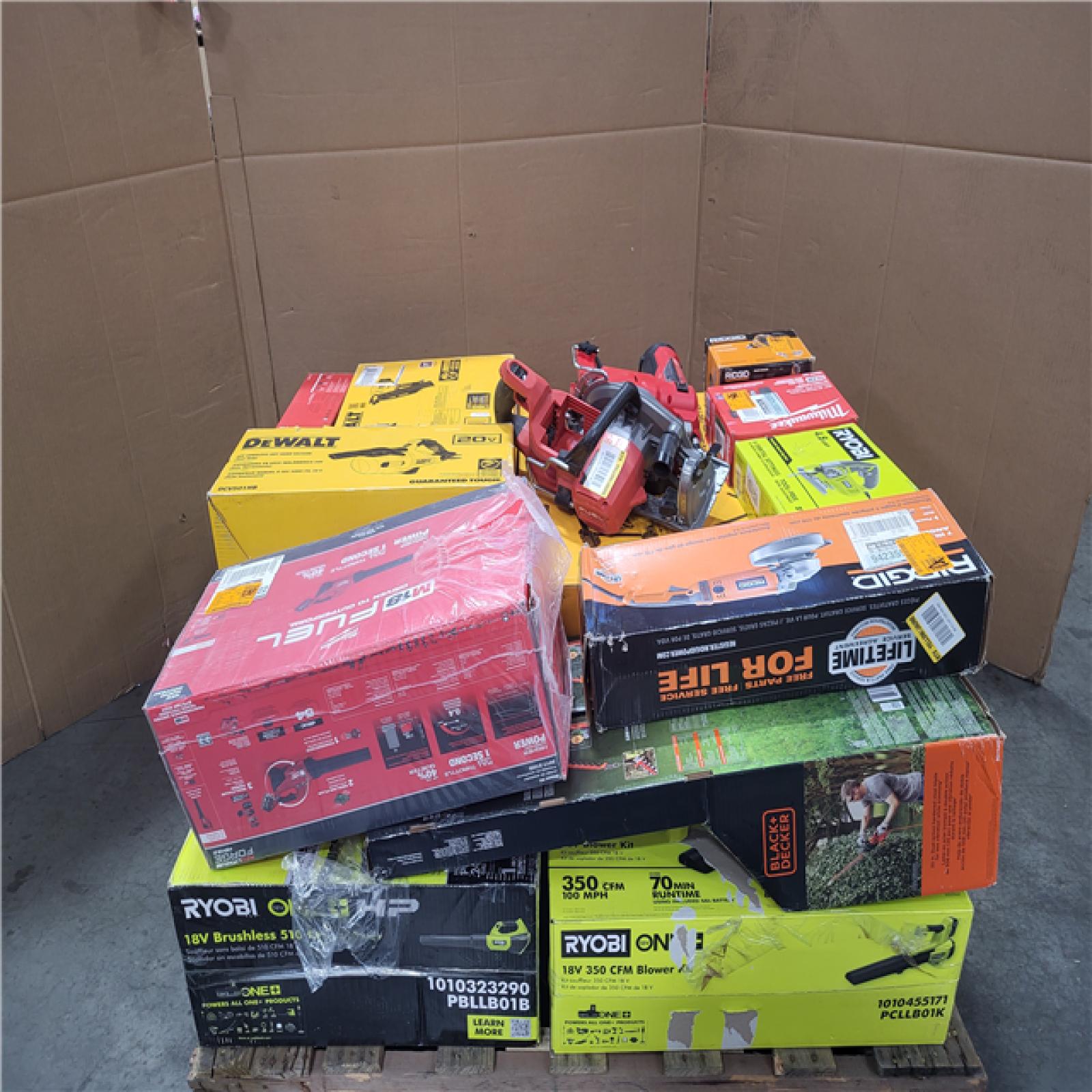 CALIFORNIA AS-IS TOOL PALLET