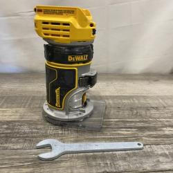 AS-IS DEWALT 20V MAX XR Cordless Brushless Fixed Base Compact Router (Tool Only)