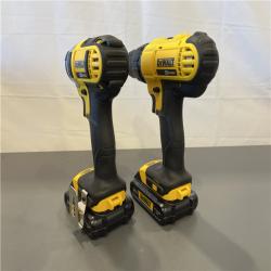 Like New! - DeWALT 20V MAX Cordless Drill Driver/Impact Driver Combo Kit 1.3 Ah Lithium Ion