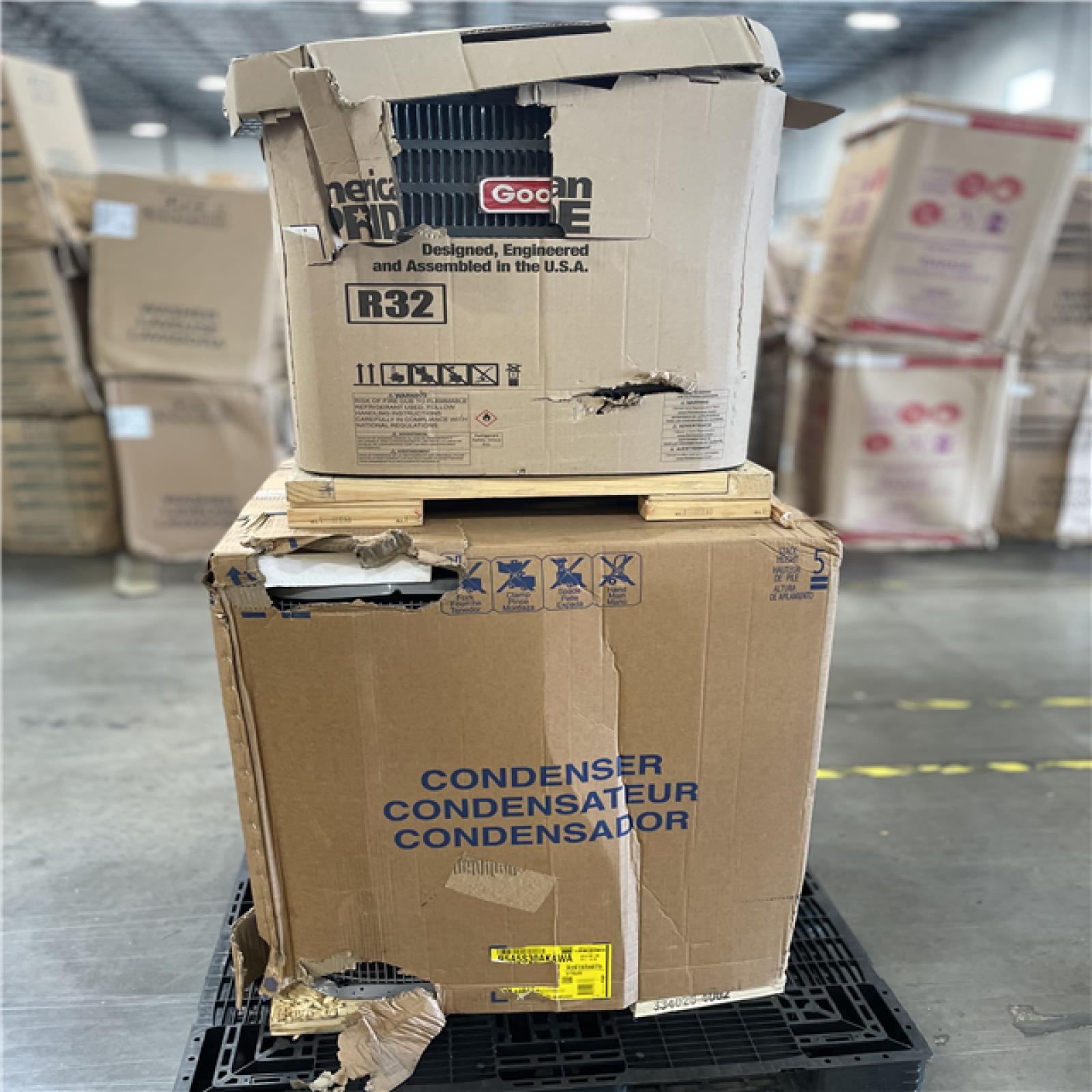 DALLAS LOCATION- MIXED AIR CONDITIONER PALLET ( 2 UNITS)