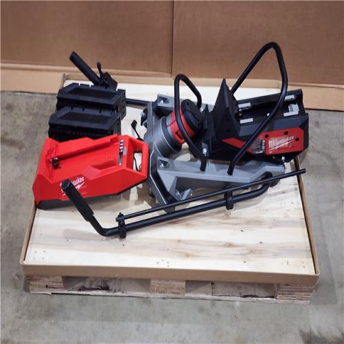 HOUSTON LOCATION - AS-IS Milwaukee  MX FUEL Lithium Ion Cordless Vibratory Screed KIT W/ (2) BATTERY & CHARGER