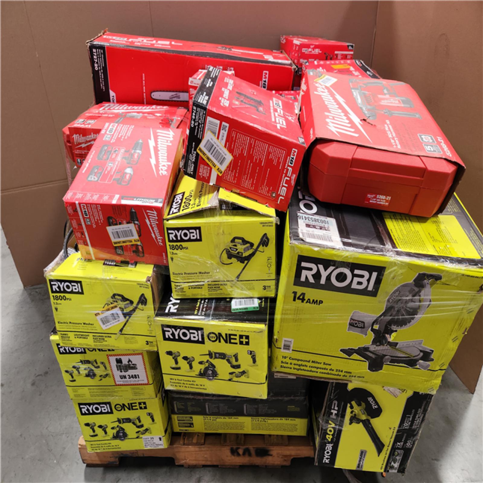 CALIFORNIA AS-IS TOOL PALLET