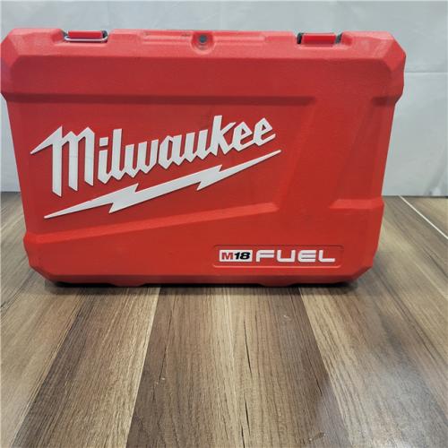 AS-IS MILWAUKEE M18 FUEL 18V Lithium-Ion Brushless Cordless Hammer Drill and Impact Driver Combo Kit (2-Tool) with 2 Batteries