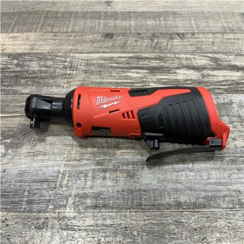 AS-IS Milwaukee 12V Lithium-Ion Cordless 3/8 in. Ratchet (Tool-Only)
