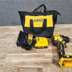HOUSTON LOCATION - AS - IS DEWALT Atomic 20V Lithium-Ion Cordless Compact 1/2 in. Drill/Driver Kit