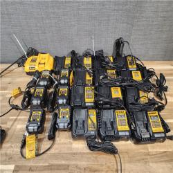 HOUSTON LOCATION - AS-IS DEWALT BATTERY CHARGER PACK QTY - 20
