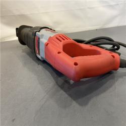AS-IS - Milwaukee 12 Amp SAWZALL Reciprocating Saw with Case