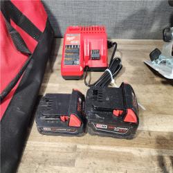 HOUSTON LOCATION - AS-IS MILWAUKEE 5 TOOL COMBO KIT W/ (2) BATTERY & CHARGER