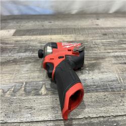AS-IS Milwaukee FUEL SURGE 12V Lithium-Ion Brushless Cordless 1/4 in. Hex Impact Driver Compact Kit