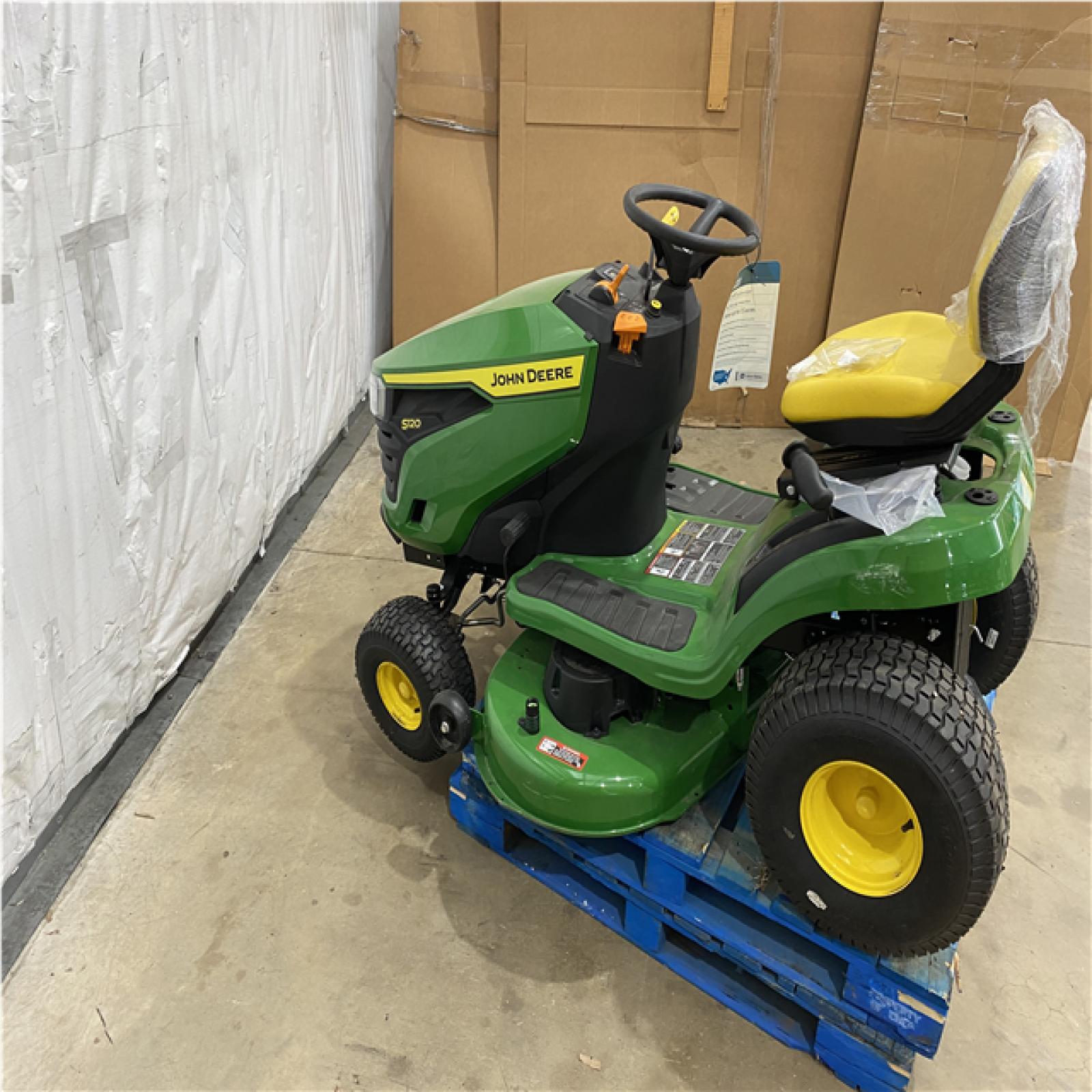 Houston Location - AS-IS Outdoor Power Equipment JOHN DEERE S120 SIT DOWN MOWER